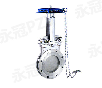 Sprocket Flange Knife Gate Valve