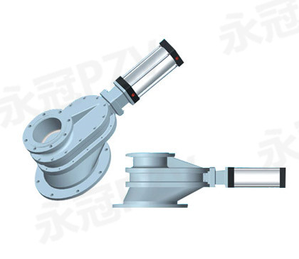 Pneumatic Double Gate Ceramic Feed Valve